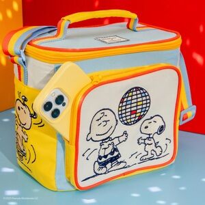 Peanuts - Snoopy's Disco Party Square Lunch Cooler Bag by Igloo Coolers